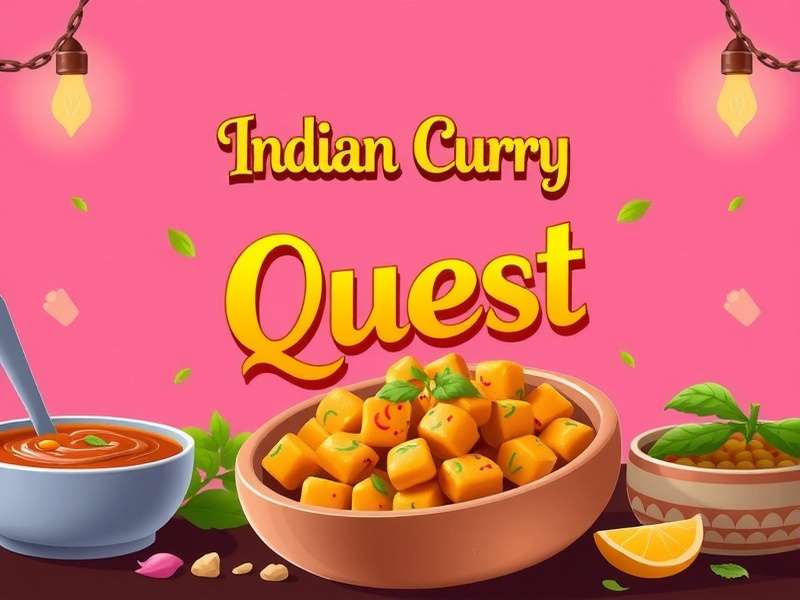 Indian Curry Quest Game Banner